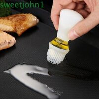 Máy phân phối dầu SWEETJOHN, Chai cọ sốt chống rò rỉ có thể tháo rời, chịu nhiệt độ cao với quy mô Loại ép silicon Bàn chải thịt nướng Chai cắm trại
