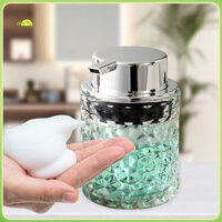 Máy phân phối nước rửa tay Fianao Hộp đựng xà phòng thủy tinh 200ml Hộp đựng xà phòng tạo bọt Hình trụ trong suốt Máy bơm lớn cho phòng tắm gia đình Bán chạy nhất ở Đông Nam Á