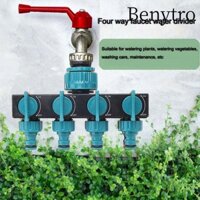 Máy phân phối nước vòi 4 chiều BENYTRO, Bộ chuyển đổi có công tắc Khớp van bốn chiều, Bộ chia nước vòi ABS