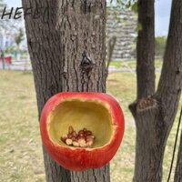 Máy phân phối thức ăn treo chim HEFEI, Máy cho chim tiện lợi bền bỉ, Đồ dùng cho thú cưng Dung tích lớn Nhựa mô phỏng Đĩa ăn cho chim Vẹt
