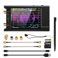 Máy phân tích mạng Vector 4 inch NanoVNA-H4 10KHz-1.5GHz Máy phân tích ăng-ten HF VHF UHF V4.3 với thẻ 32GB (Phiên bản Hugen chính hãng)