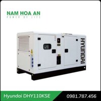 Máy phát điện 100KVA 3 pha Hyundai DHY110KSE