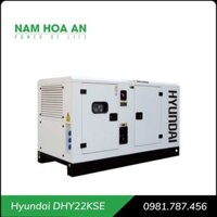 Máy phát điện 20KVA 3 pha Hyundai DHY22KSE