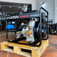 Máy phát điện 4Kw chạy dầu cho gia đình. Hyundai DHY-50CLE
