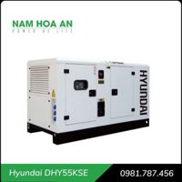 Máy phát điện 50KVA 3 pha Hyundai DHY55KSE