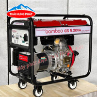 Máy phát điện BamBoo BmB GS5.0KVA 3kW chạy dầu diesel
