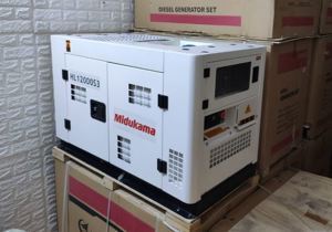 Máy phát điện chạy dầu 10Kva Midukama HL12000S3