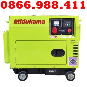 Máy phát điện chạy dầu 3Kw Midukama HL4000T (Tích hợp ATS)