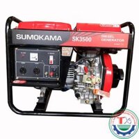 Máy Phát Điện Chạy Dầu 3Kw Sumokama SK3500