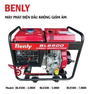 Máy phát điện chạy dầu 5kw Benly BL6500