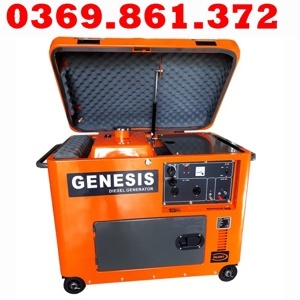 Máy phát điện chạy Dầu 5kw Genesis GD6800EWS