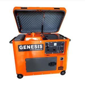Máy phát điện chạy Dầu 5kw Genesis GD6800EWS