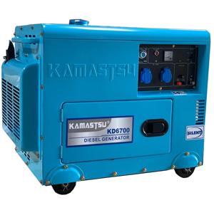 Máy phát điện chạy dầu 5kw Kamastsu KD6700