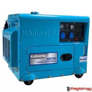 Máy phát điện chạy dầu 5kw Kamastsu KD6700