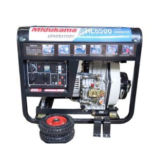 Máy phát điện chạy dầu 5Kw Midukama HL6500E