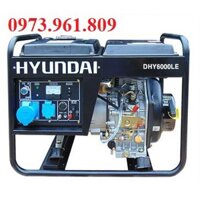 Máy phát điện chạy dầu 5KW Hyundai DHY 6000LE (5kw-5.5kw)