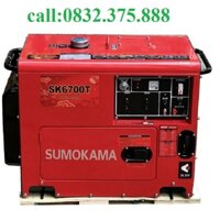 Máy Phát Điện Chạy Dầu 5Kw Sumokama SK6700T