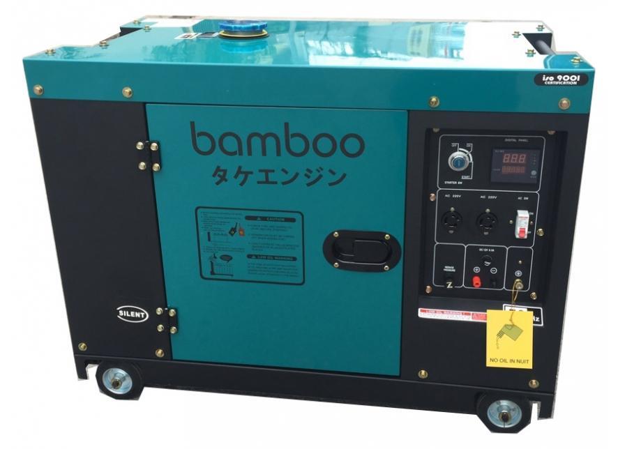 Máy phát điện chạy dầu 7KW Bamboo 8800ET