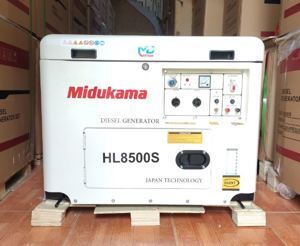 Máy phát điện chạy dầu 7Kw Midukama HL8500S