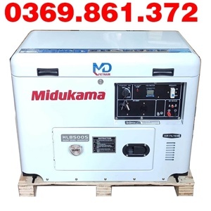 Máy phát điện chạy dầu 7Kw Midukama HL8500S