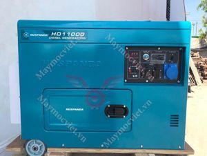 Máy phát điện chạy Dầu 9Kw Huspanda HD11000 Chống Ồn