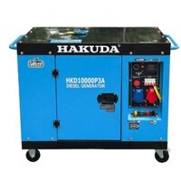 Máy Phát Điện Chạy Dầu Diesel Hakuda 10KW 3Pha HKD10000P3A Đề
