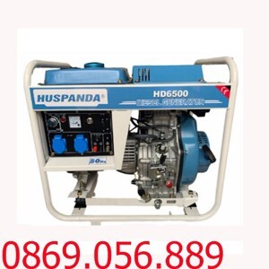 Máy phát điện chạy dầu Huspanda HD6500