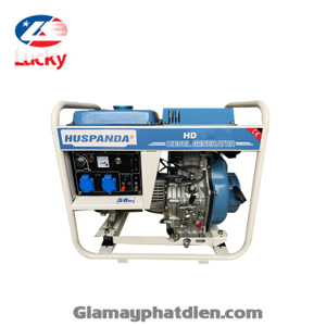 Máy phát điện chạy dầu Huspanda HD8500