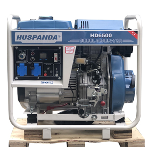 Máy phát điện chạy dầu Huspanda HD6500