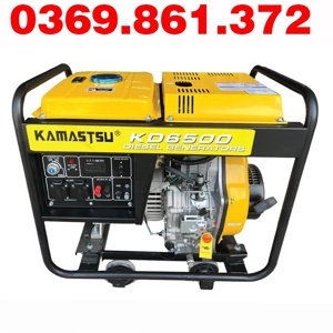 Máy phát điện chạy dầu Kamastu KD6500