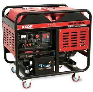Máy phát điện chạy dầu Koop KDF16000XE - 12KW