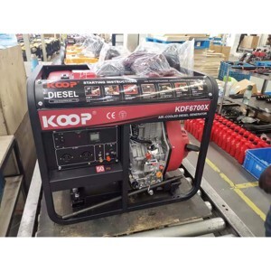 Máy phát điện chạy dầu Koop KDF6700X - 5.0kw