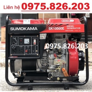 Máy phát điện chạy dầu Sumokama SK10000E
