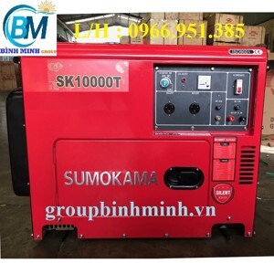 Máy phát điện chạy dầu Sumokama SK10000T