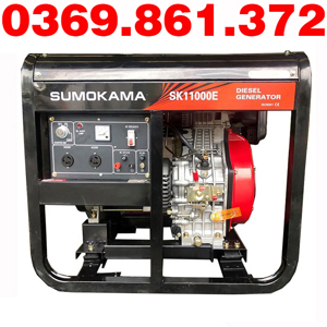 Máy phát điện chạy dầu Sumokama SK11000E