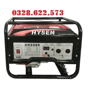 Máy phát điện chạy Xăng 3kw Hysen HS3300