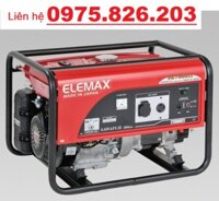 Máy Phát Điện Chạy Xăng 5.6KVA Elemax SH7600EX JAPAN