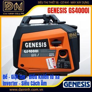 Máy phát điện chạy xăng Genesis Inverter GS4000I 3Kw