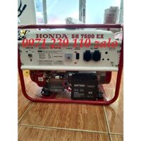 Máy phát điện chạy xăng Honda SH7500 dùng thiết bị gia đình thoải mái,bảo hành 12 tháng