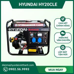 Máy phát điện chạy xăng Hyundai HY20CLE