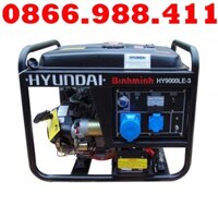 Máy Phát Điện Chạy Xăng 7.5KVA-8.3KVA Hyundai HY9000LE-3