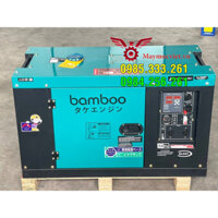Máy phát điện chống ồn Bamboo BMB 7800ET - khởi động đề cót