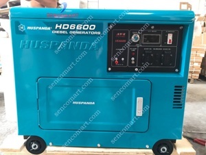 Máy phát điện dầu giảm âm Huspanda HD6600