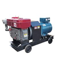 Máy Phát Điện Đầu Nổ Đông Phong 30HP 24KW (D30 Mát Gió, Đề)