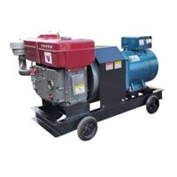 Máy phát điện đầu nổ ĐÔNG PHONG D24 15kW 220V gió đề