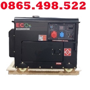 Máy phát điện ECOs ECD6000SE có vỏ chống ồn