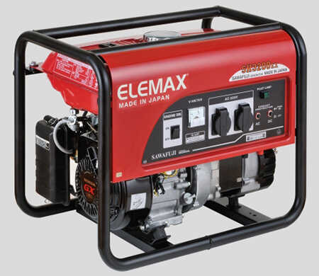 Máy phát điện Elemax SH3200EX (SH-3200-EX) - 2,6KVA