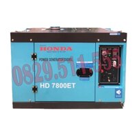 Máy Phát Điện Honda Chạy Dầu 5Kw HD7800ET