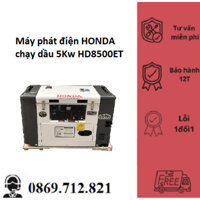 Máy phát điện HONDA chạy dầu 5Kw HD8500ET