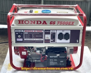 Máy Phát Điện Honda GS7500EX Thailand